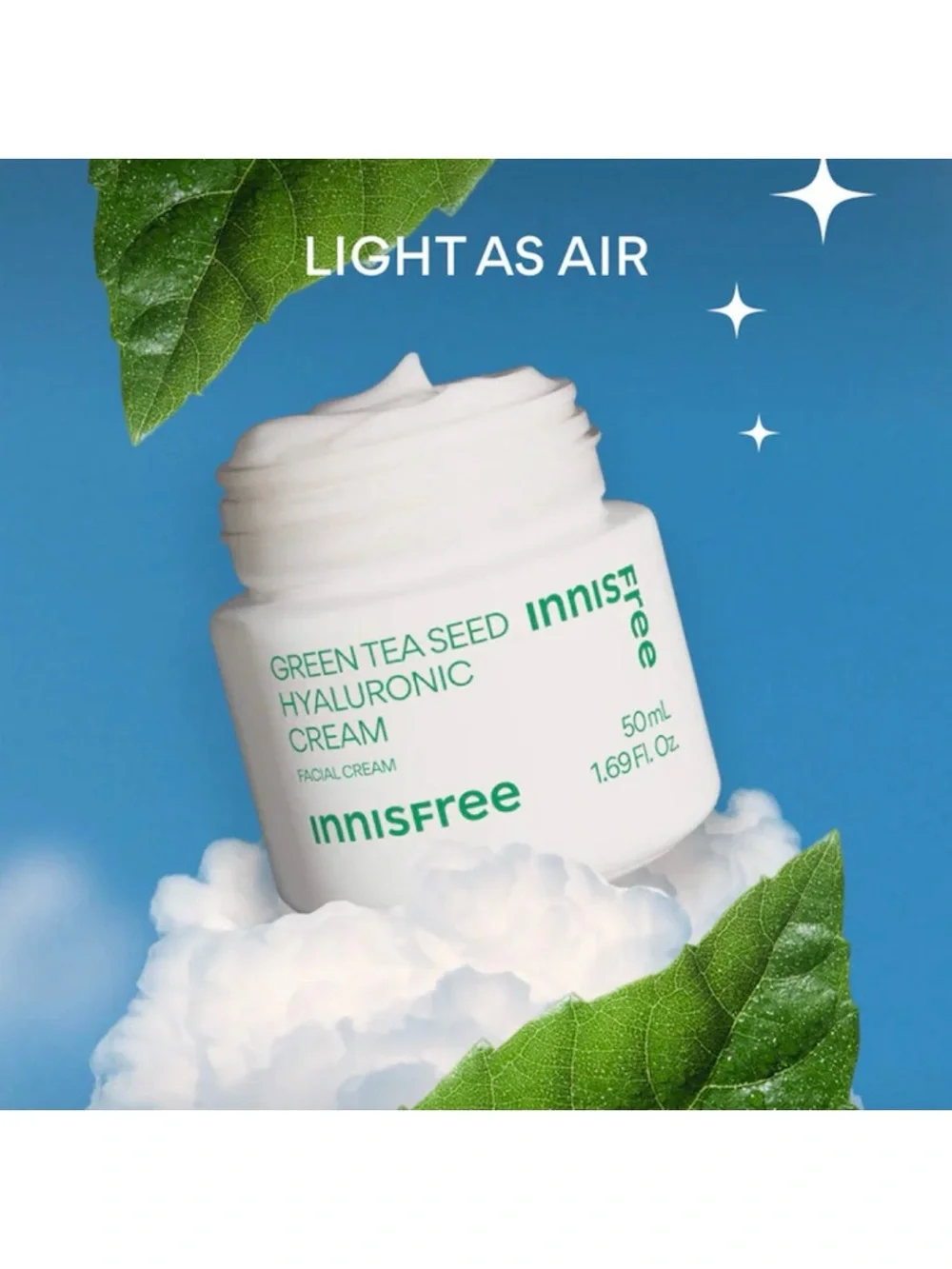 3/$12 Innisfree Green Tea Seed Hyaluronic Cream .67oz